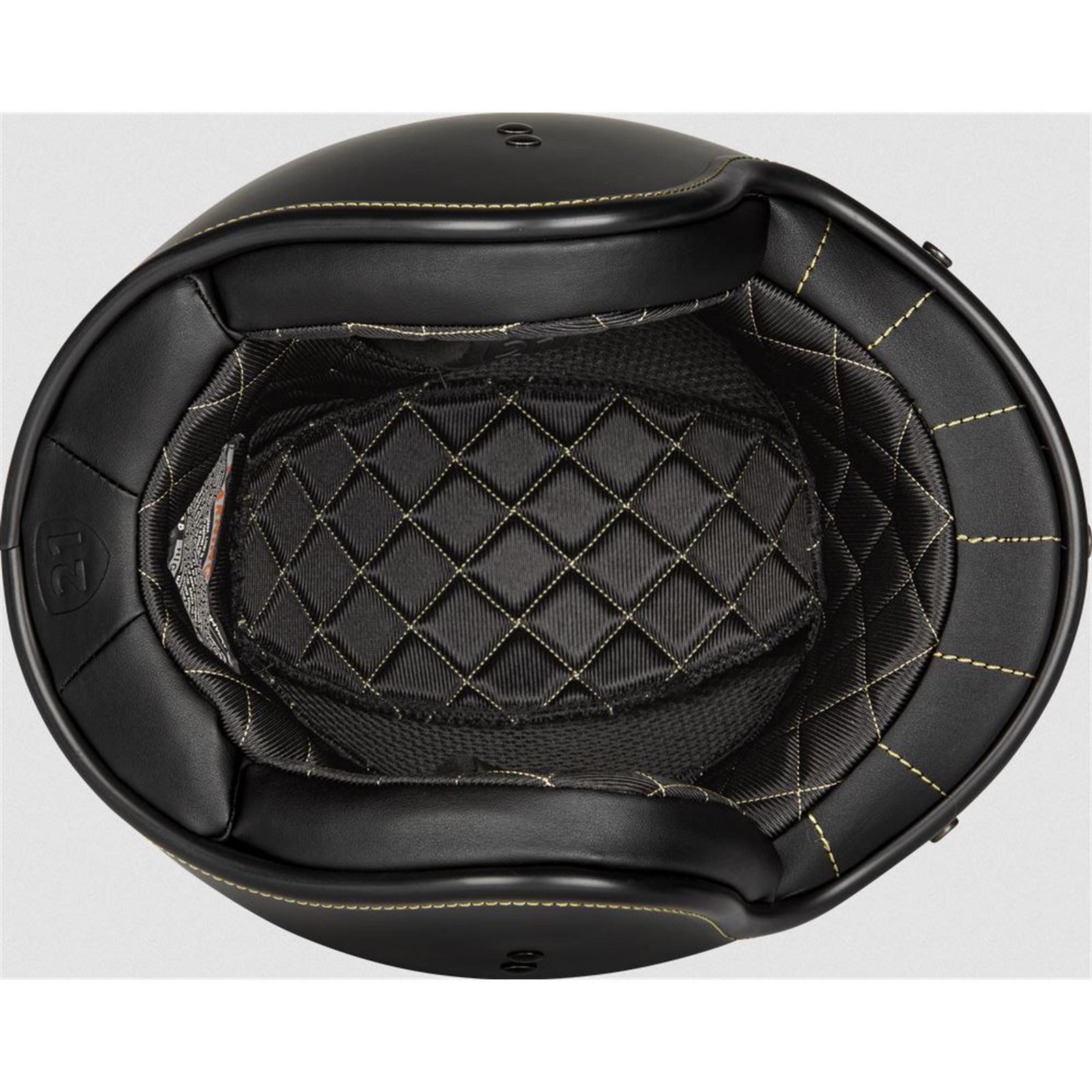 Highway 21 .38 Retro Helmet Matte Black Large 77-1201L_883201