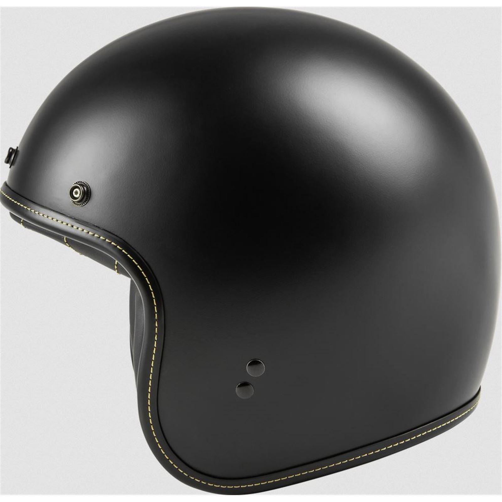 Highway 21 .38 Retro Helmet Matte Black Small 77-1201S_883205