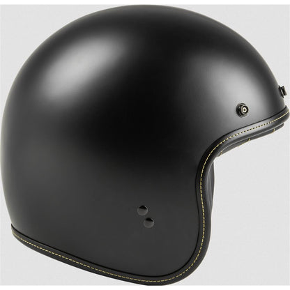 Highway 21 .38 Retro Helmet Matte Black Small 77-1201S_883207