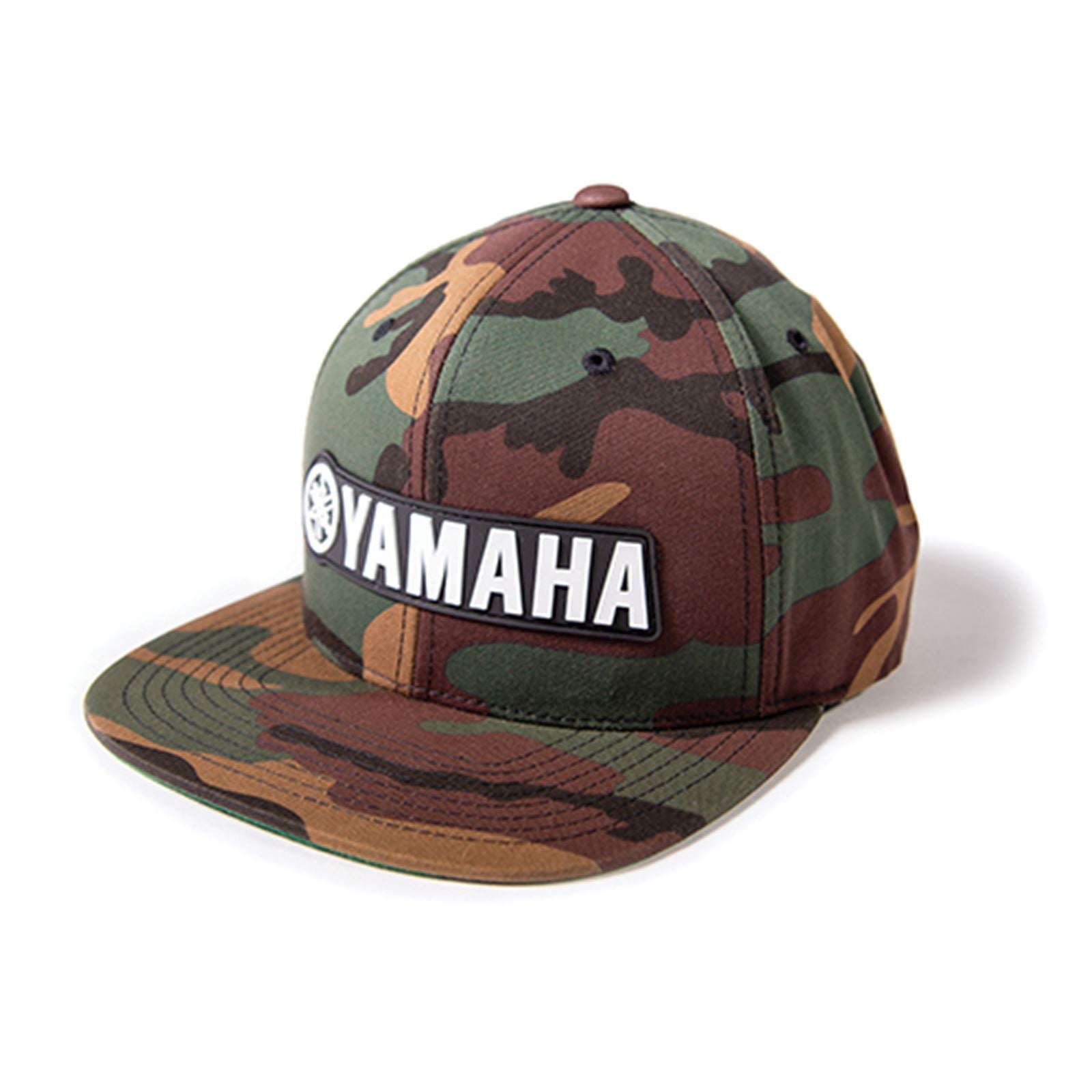 Factory Effex Yamaha Bold Snapback Hat/Camo (OS) 24-86202_1059677