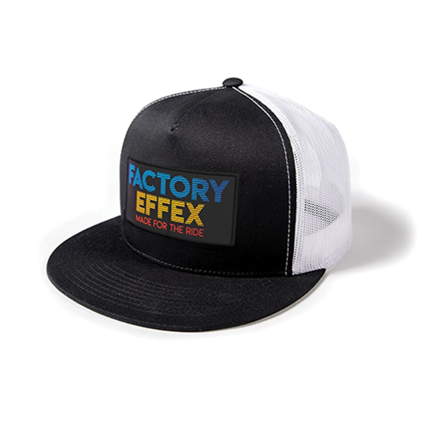 Factory Effex FX Lit Snapback Hat, Black/White 24-86700_1059680
