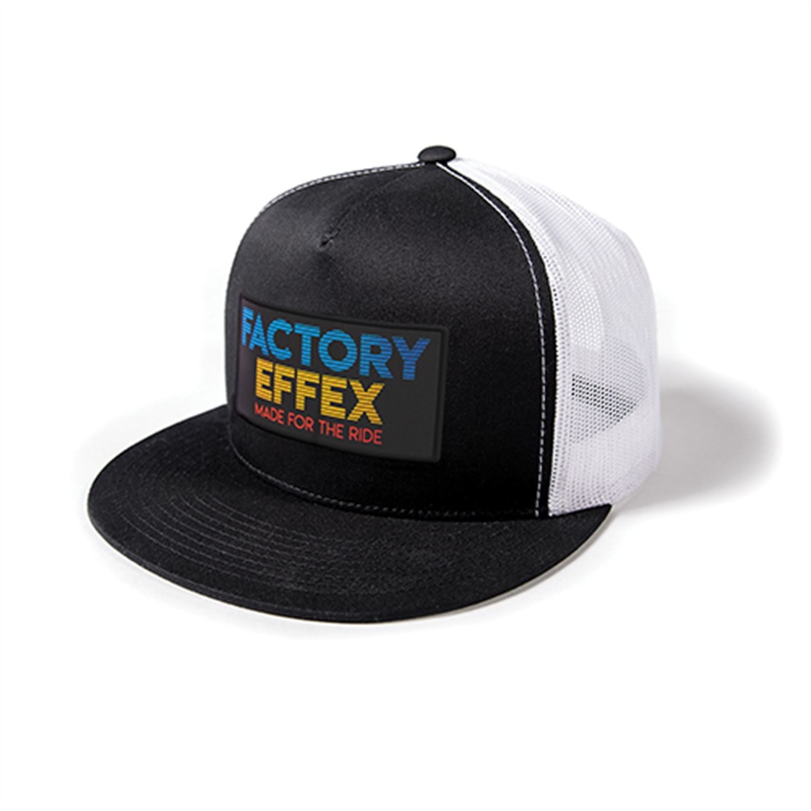 Factory Effex FX Lit Snapback Hat, Black/White 24-86700_1059680