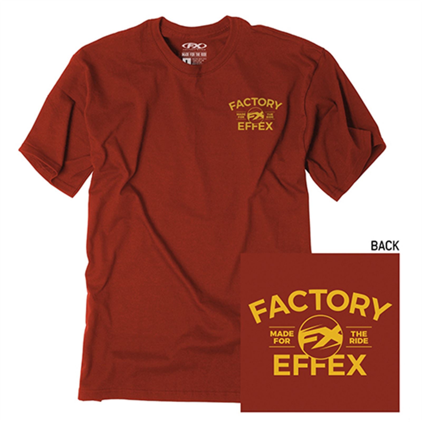 Factory Effex FX Virtue T-Shirt Cardinal, Large 24-87724_1059757