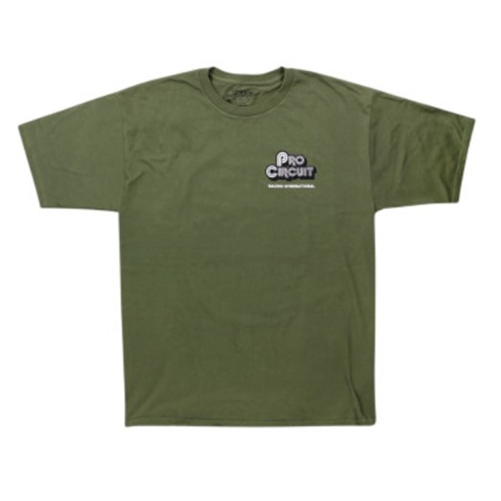 Pro Circuit Pit Bike T-Shirt - Green - 2X-Large [MPN: 6431720-050]_682322