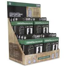 Zan Sportflex Series Convertible Balaclava Pre-Pack Black 12pc [MPN: PP019]_1003472