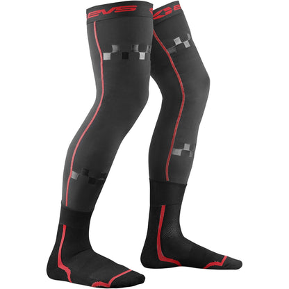 EVS Sports Fusion Socks Black/Red Small/Medium [MPN: FSN-R/BK-S/M]_1007522