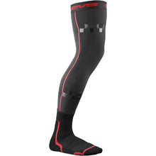 EVS Sports Fusion Socks Black/Red Large/X-Large [MPN: FSN-R/BK-L/XL]_1007548