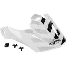 GMax MX-86 Fame Visor with Screws - White/Silver/Grey G086072_1063937