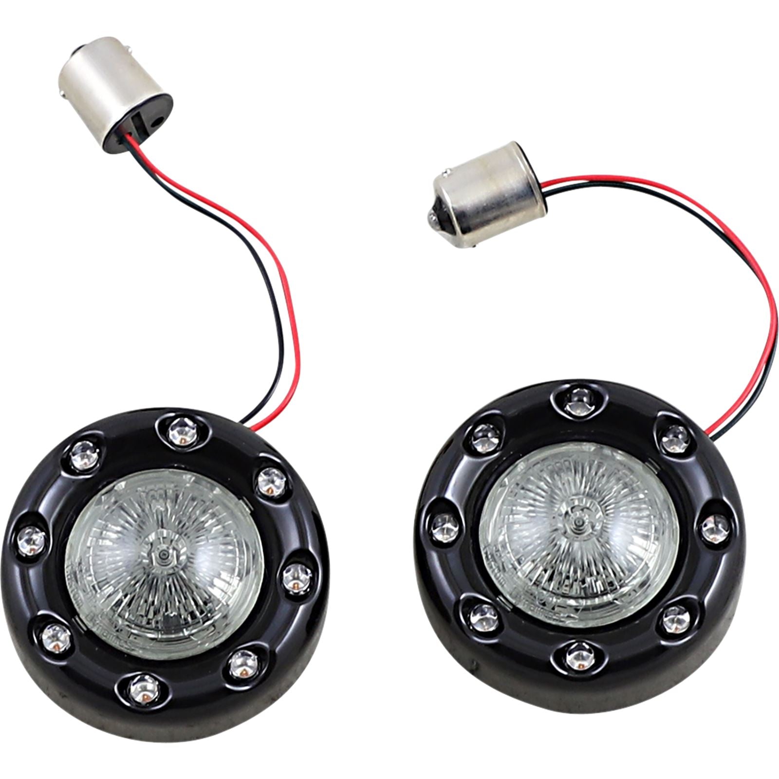 Custom Dynamics Bullet Turn Signal 1156 - Black - Smoke Lens PB-BR-RR 56-BS_1051339