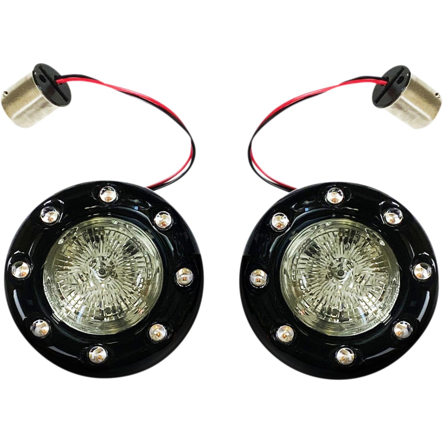 Custom Dynamics Bullet Turn Signal 1156 - Black - Smoke Lens PB-BR-RR 56-BS_1051340