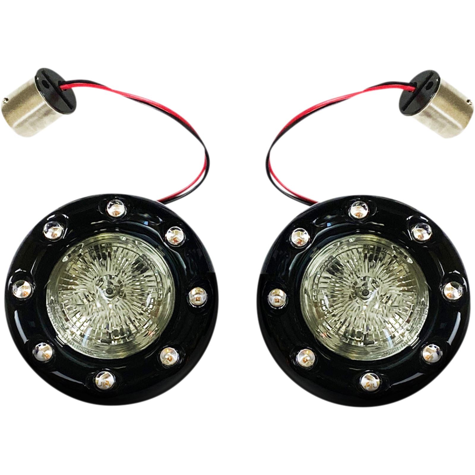 Custom Dynamics Bullet Turn Signal 1156 - Black - Smoke Lens PB-BR-RR 56-BS_1051340