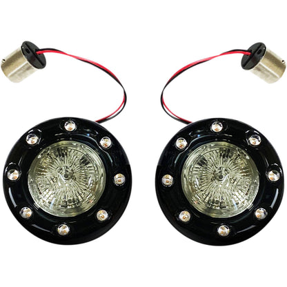 Custom Dynamics Bullet Turn Signal 1156 - Black - Smoke Lens PB-BR-RR 56-BS_1051340