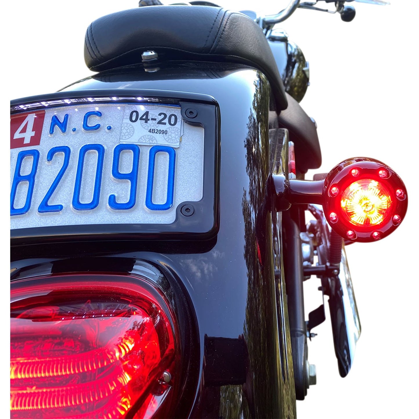 Custom Dynamics Bullet Turn Signal 1156 - Black - Smoke Lens PB-BR-RR 56-BS_1051270