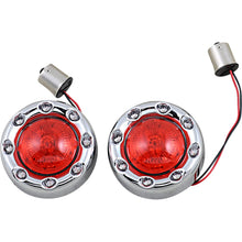 Custom Dynamics Bullet Turn Signal 1156 - Chrome - Red Lens PB-BR-RR 56-CR_1051318
