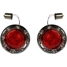Custom Dynamics Bullet Turn Signal 1156 - Chrome - Red Lens PB-BR-RR 56-CR_1051269