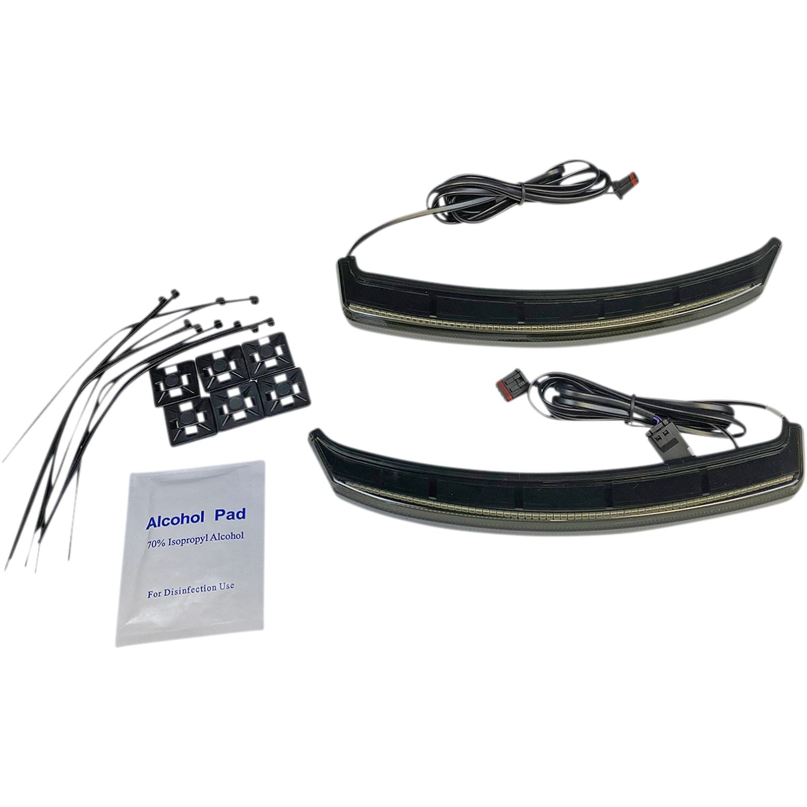 Custom Dynamics Saddlebag Lights  for Indian -  Smoke Lens INDBAG-SWN-S_1051399