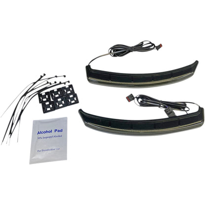 Custom Dynamics Saddlebag Lights  for Indian -  Smoke Lens INDBAG-SWN-S_1051399