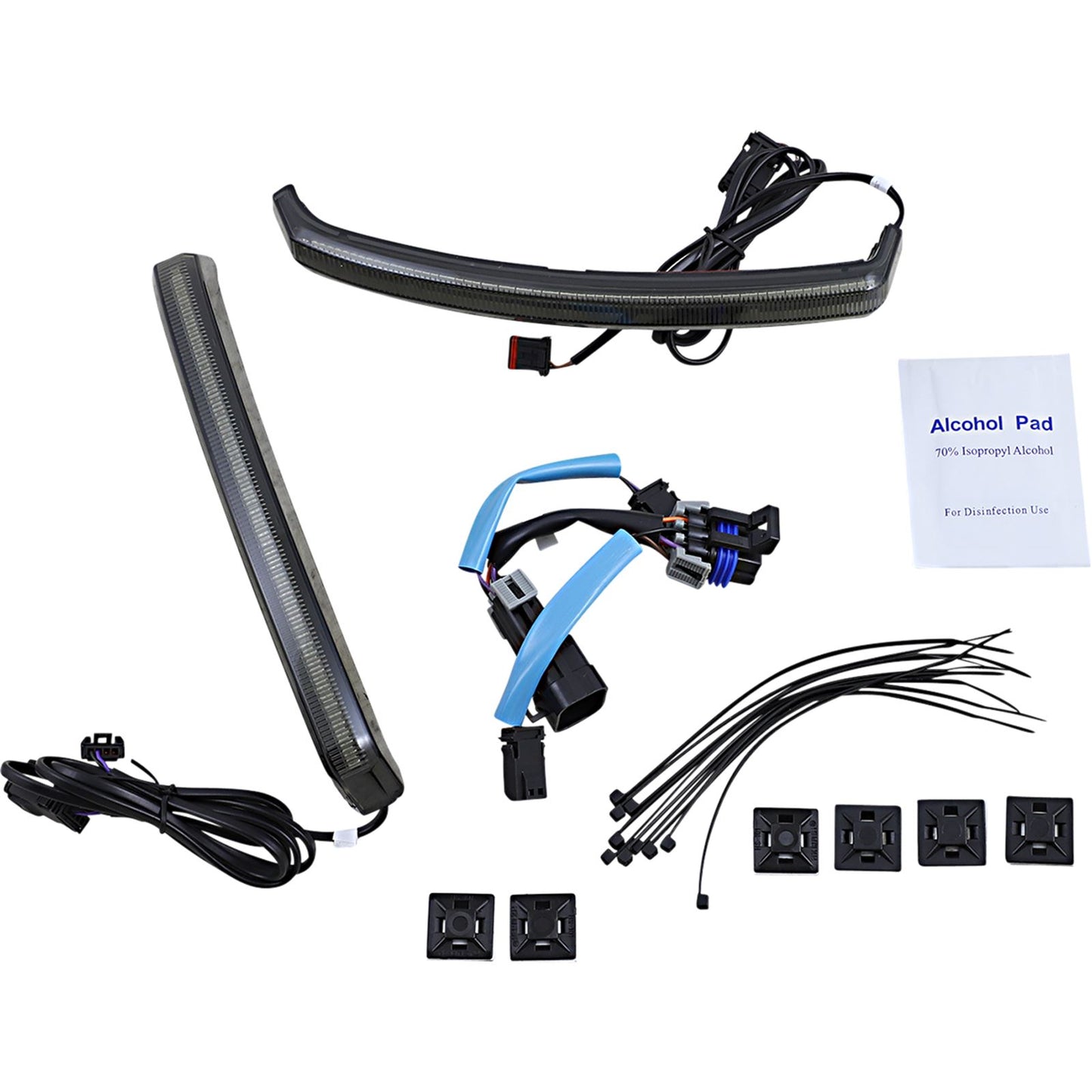 Custom Dynamics Saddlebag Lights  - Challenger -  Smoke Lens INDBAG-SWP-S_1051401