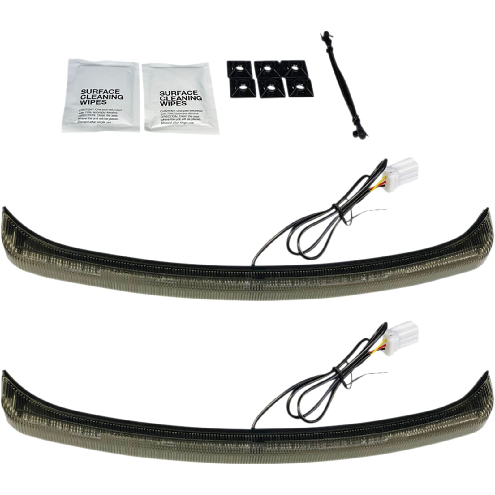 Custom Dynamics LED Fender LIght - Smoke Lens - Tri Glide CD-TGFENDER-S_1051404