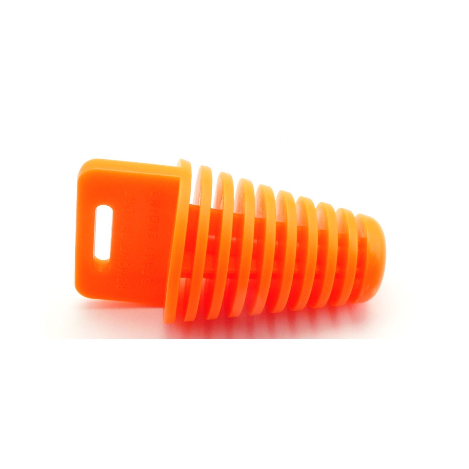 2FastMoto 4 Stroke Exhaust Muffler Wash Plug Orange Soft Rubber  05-7025B_756981