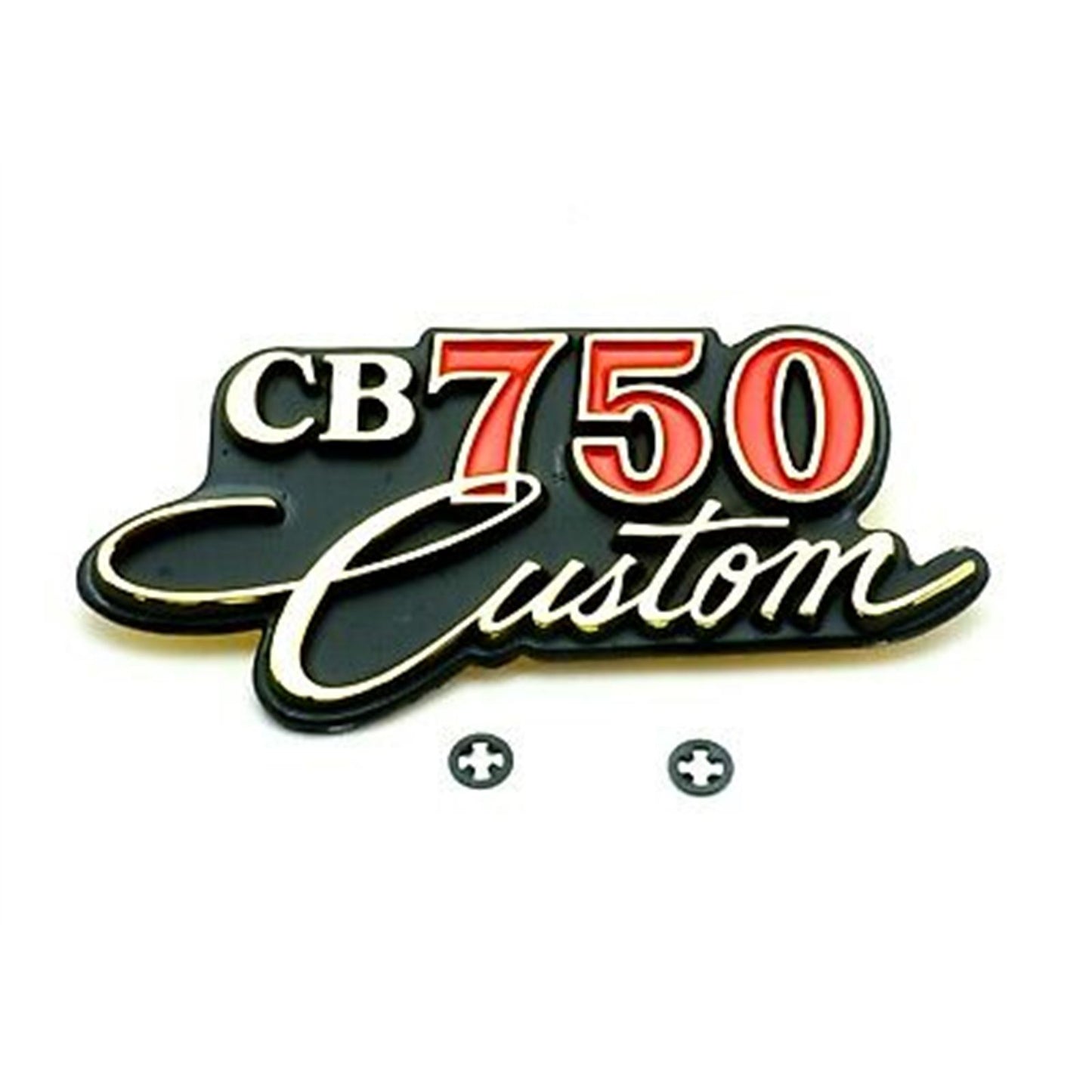 2FastMoto Side Cover Emblem Badge for Honda CB750C Custom 87127-425-730_756929