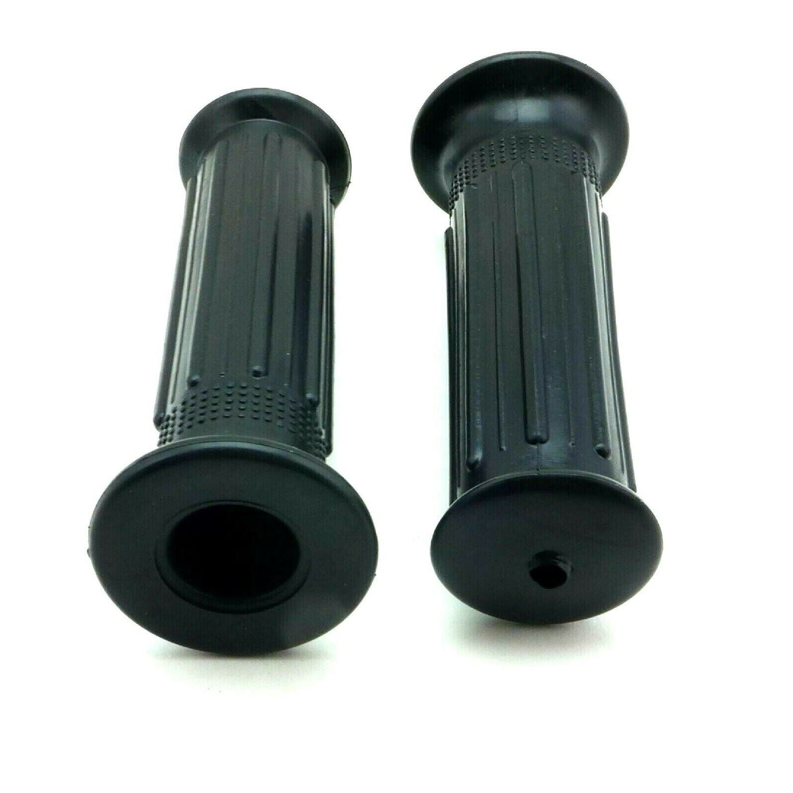 2FastMoto Pair of Rubber Grips - Ribbed Black for 7/8" Bars  53165-116-670_756903
