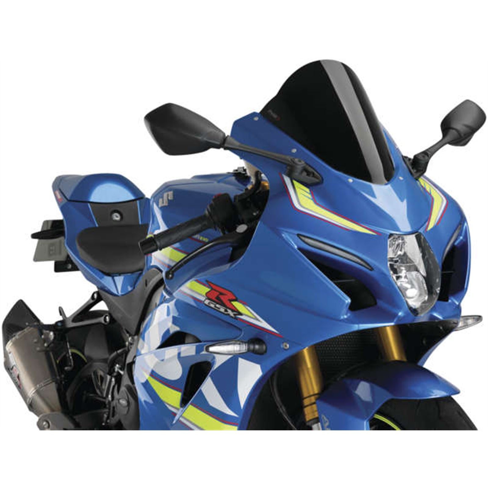 Puig Race Windscreen - Black - GSX-R 3631N_982356