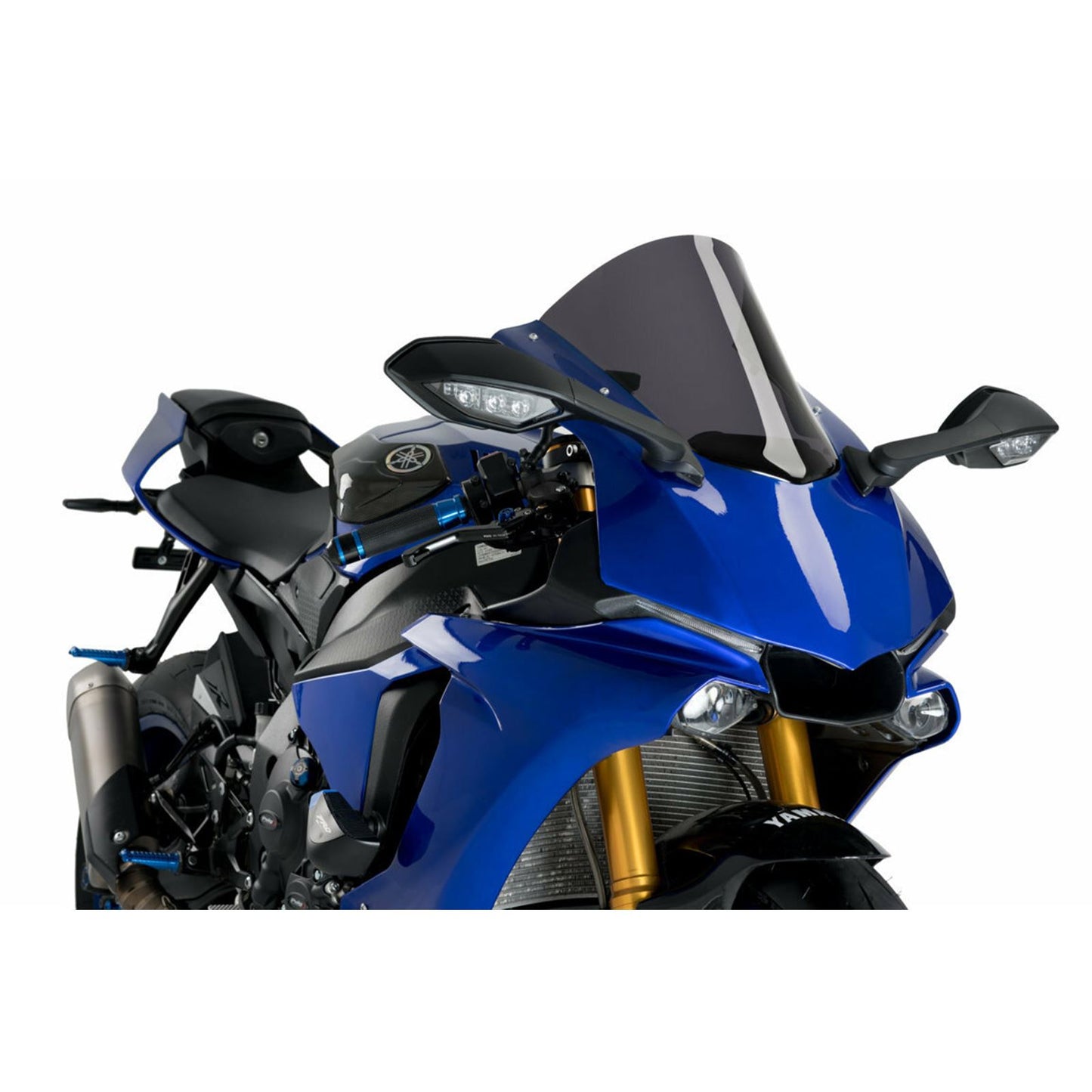 Puig Race Windscreen - Dark Smoke - YZF-R1 3632F_727990