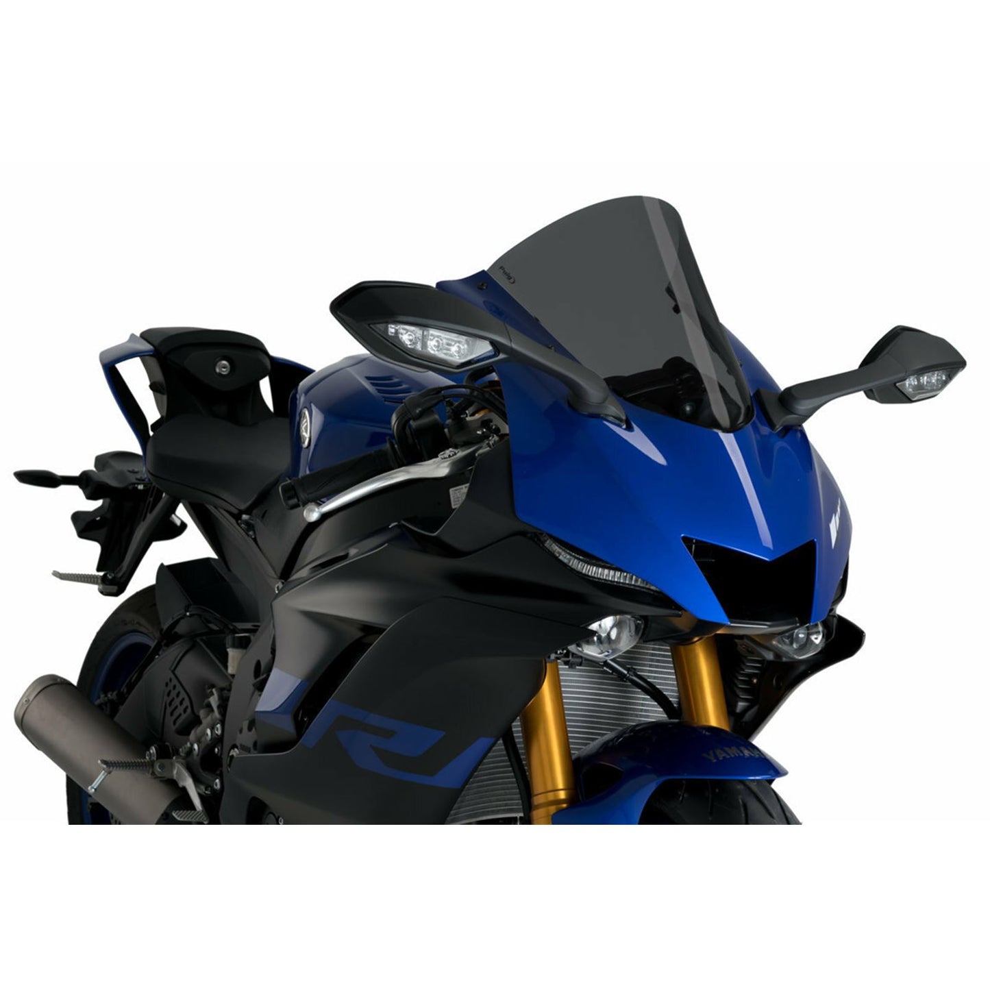Puig Race Windscreen - Dark Smoke - YZF-R6 3633F_727967