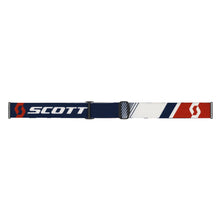Scott Fury Snow Cross Goggles - Red/Blue with Enhancer Blue Chrome Lens 278605-1228347_1161354