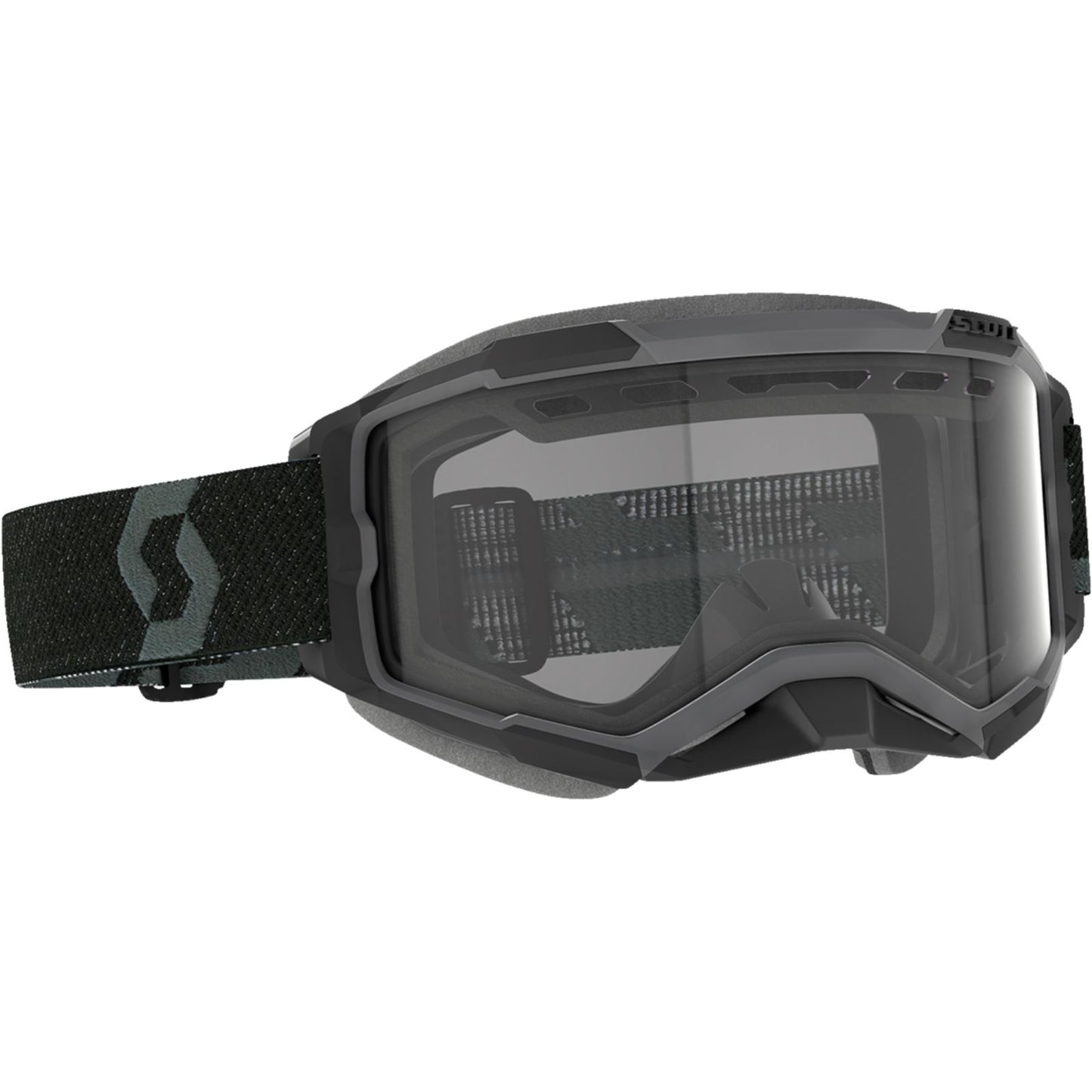 Scott Fury Snow Cross Goggles - Black with Clear Lens 278605-0001043_1161310