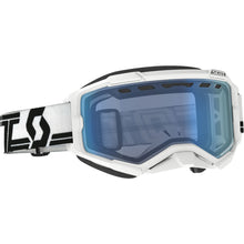 Scott Fury Snow Cross Goggles - White/Black with Blue Lens 278605-1035107_1161313