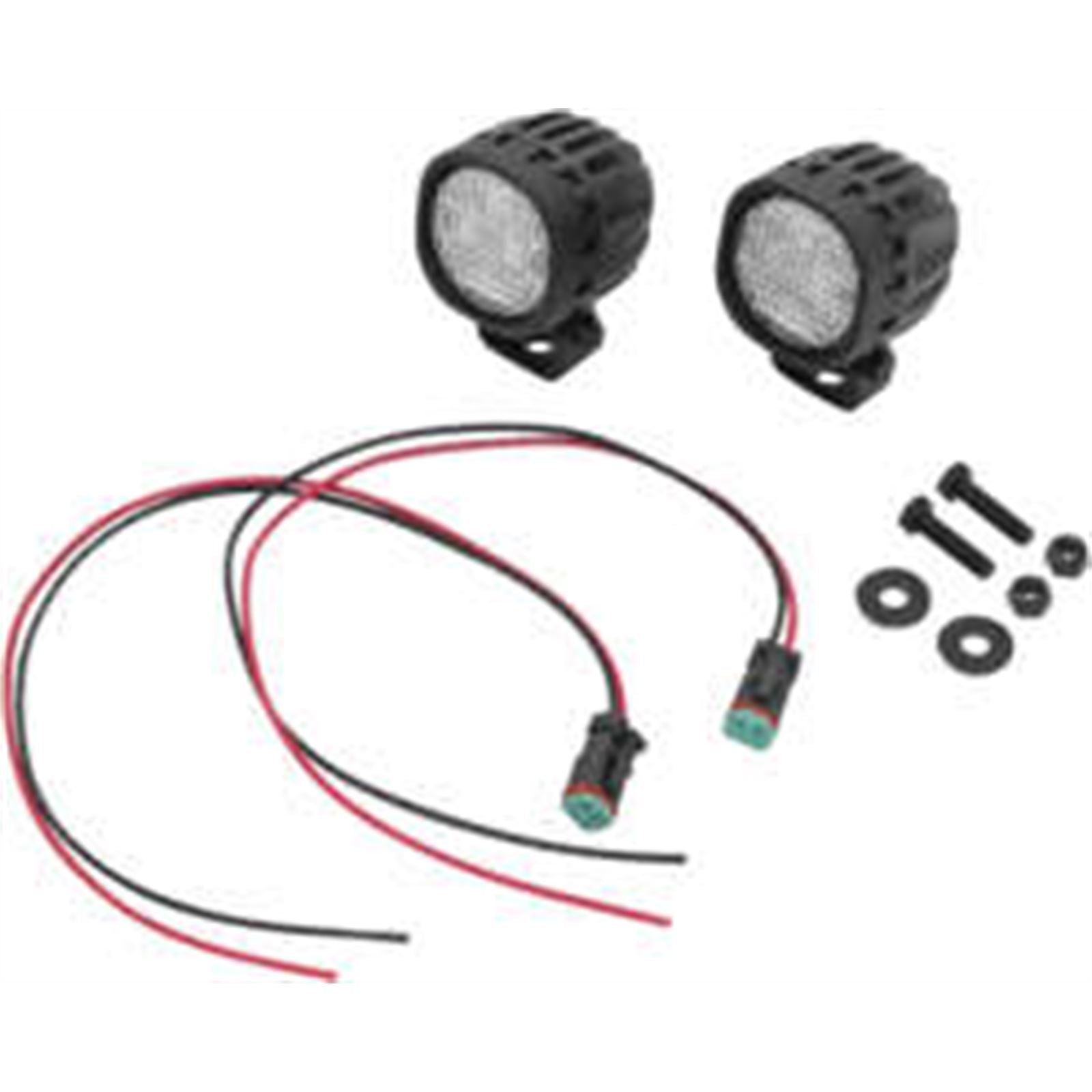 Kuryakyn Lodestar High-Output Driving Lights 750 lumens, Flood Beam 3009_992995
