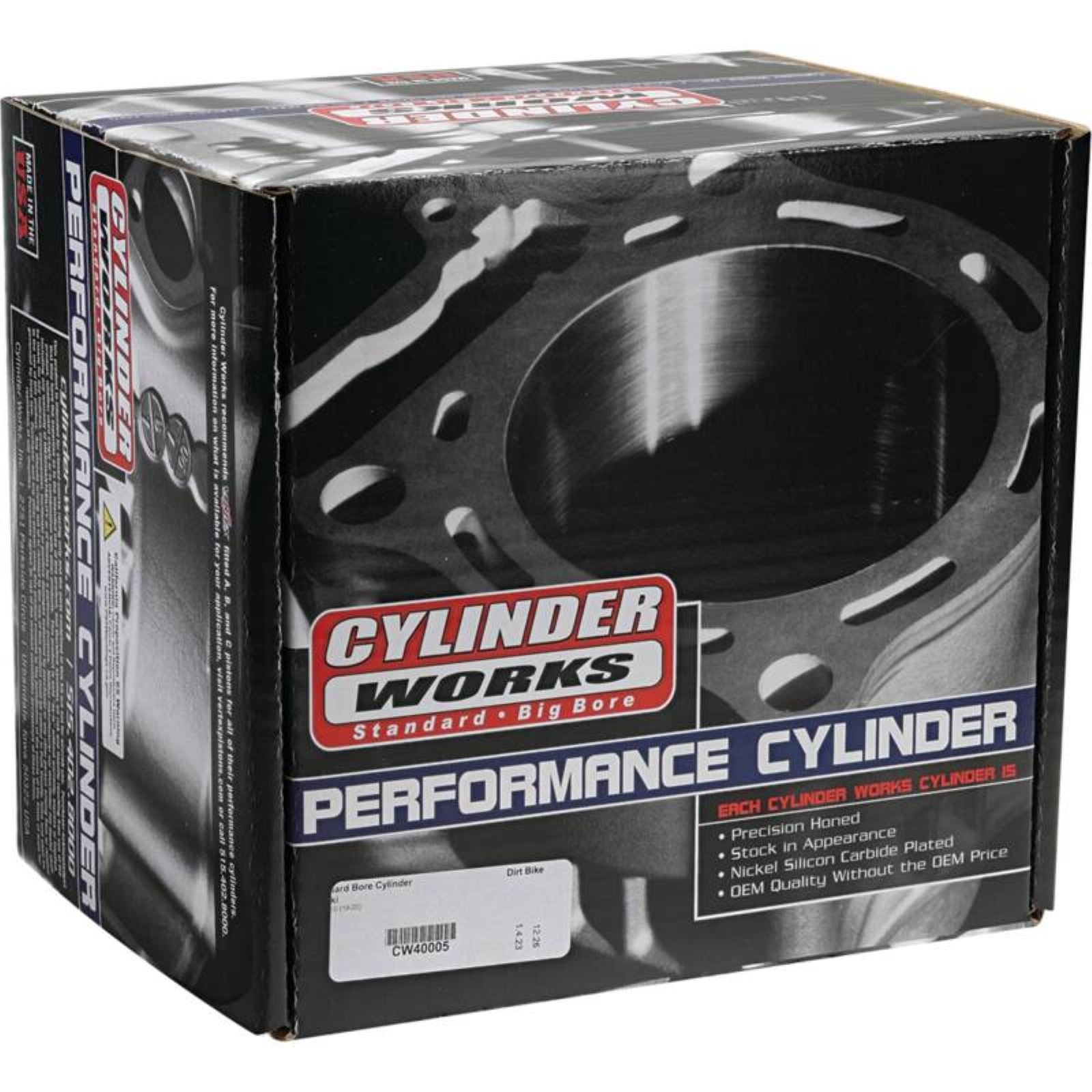 Cylinder Works Standard Bore Cylinder Compatible with Suzuki [MPN: CW40005]_1618046