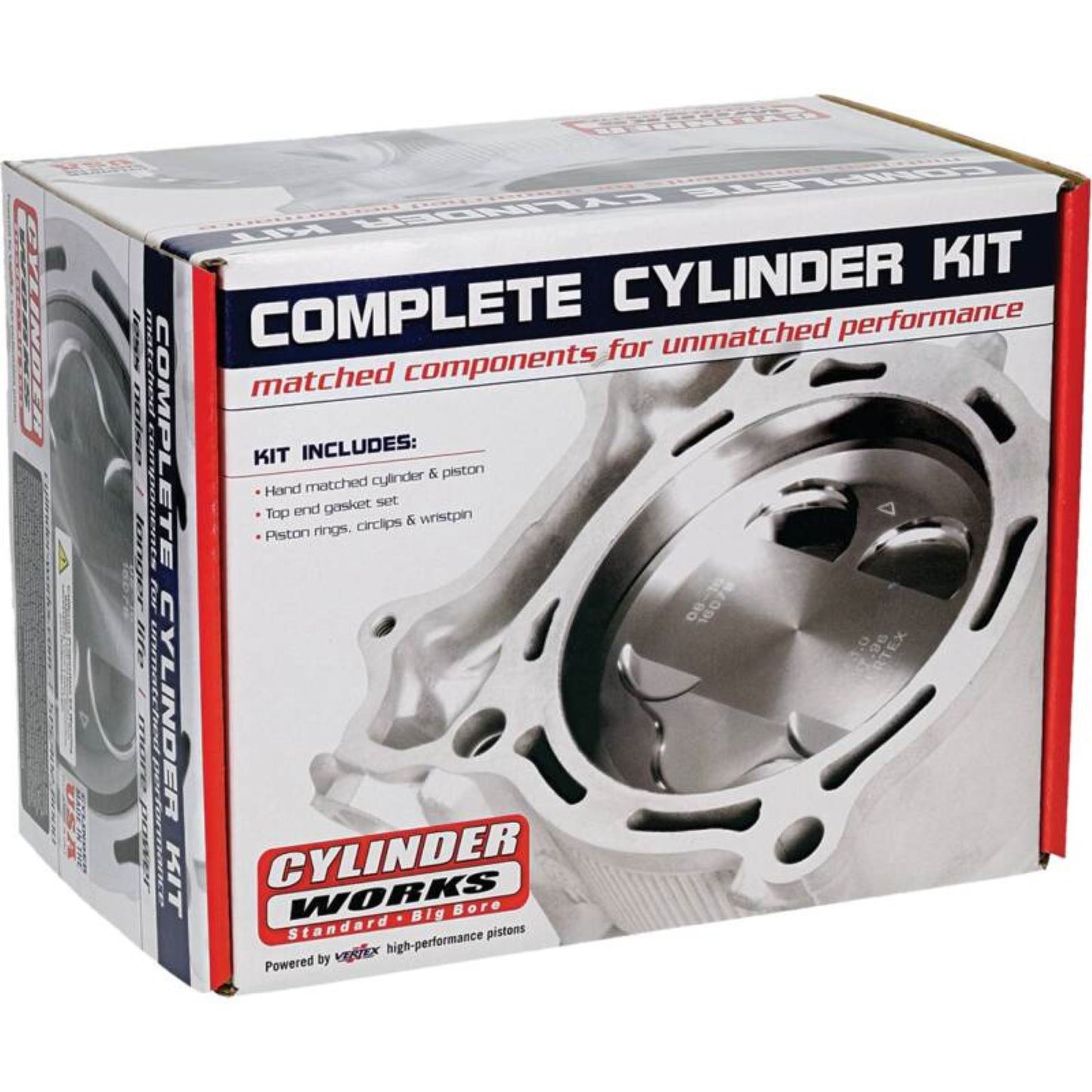 Cylinder Works Cylinder Kit BB 80.00/+3.0 13.5:1 Compatible with Suzuki [MPN: CW41005K01]_1618058