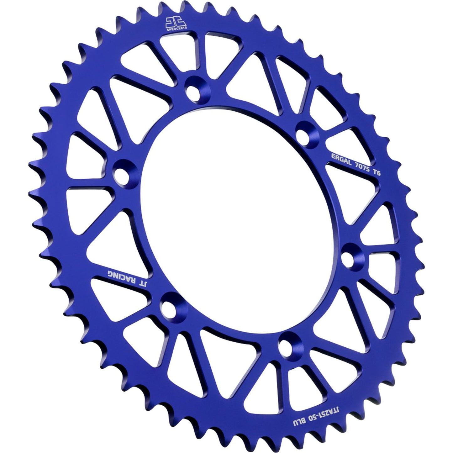 JT Sprockets Rear Sprocket - Blue - 50 Tooth for Yamaha JTA251.50BLU_1097152