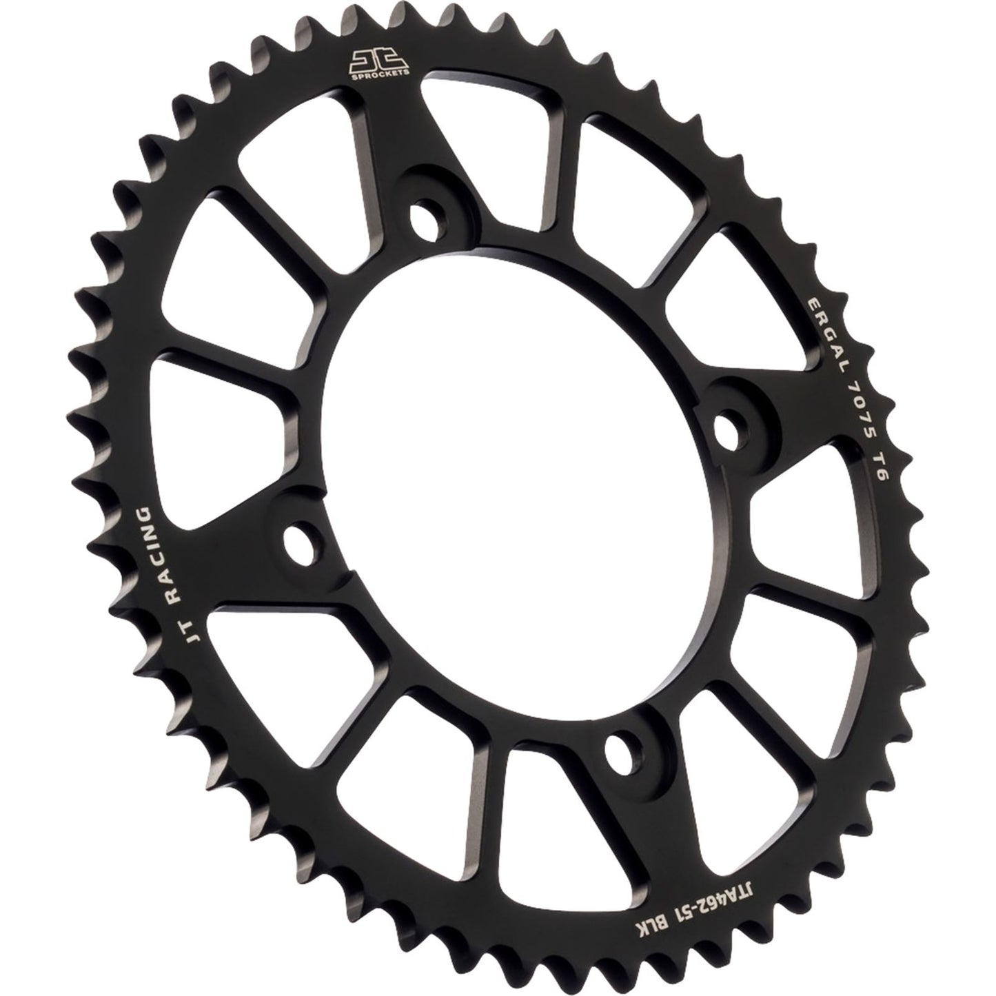 JT Sprockets Rear Sprocket for Kawasaki - Black - 51 Tooth JTA462.51BLK_1089700
