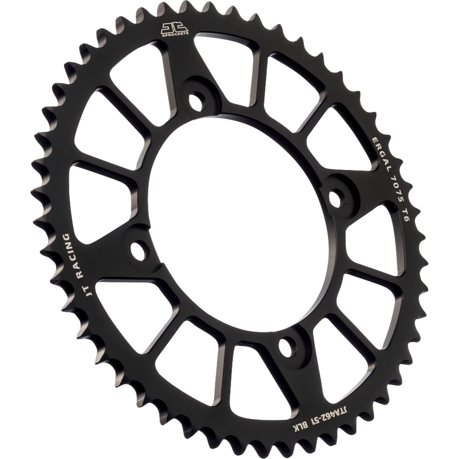 JT Sprockets Rear Sprocket for Kawasaki - Black - 51 Tooth JTA462.51BLK_1089700