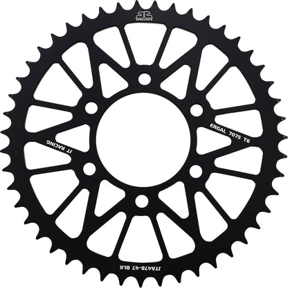JT Sprockets Rear Sprocket for Kawasaki - Black - 47-Tooth JTA478.47BLK_1089701