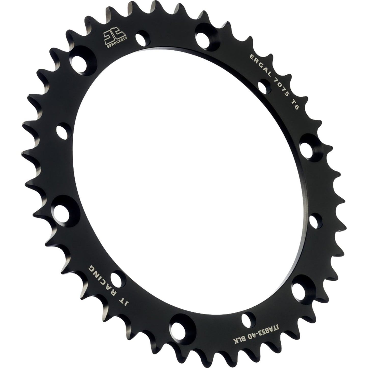 JT Sprockets Rear Sprocket for Yamaha - Black - 40-Tooth JTA853.40BLK_1089681