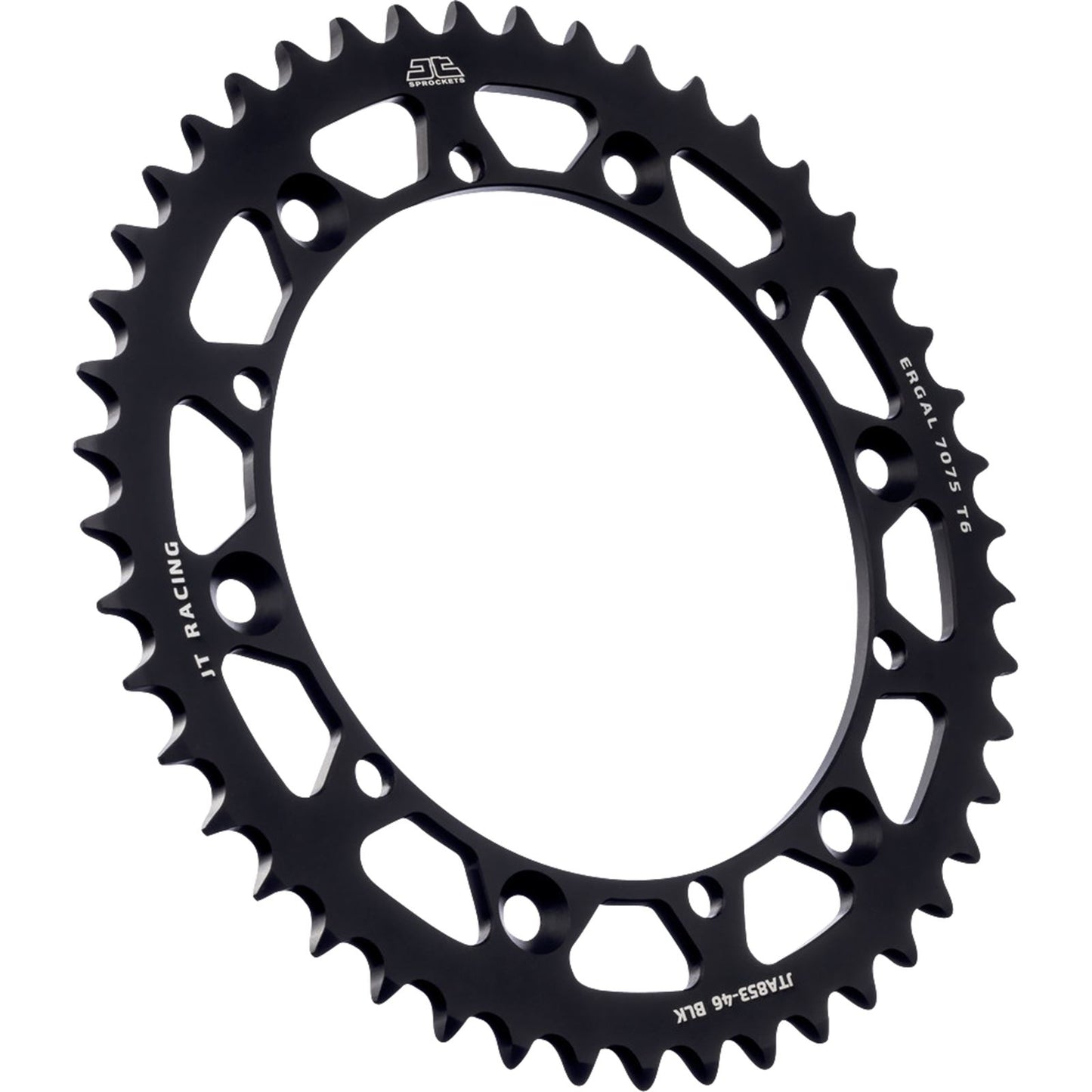 JT Sprockets Rear Sprocket for Yamaha - Black - 46-Tooth JTA853.46BLK_1089661