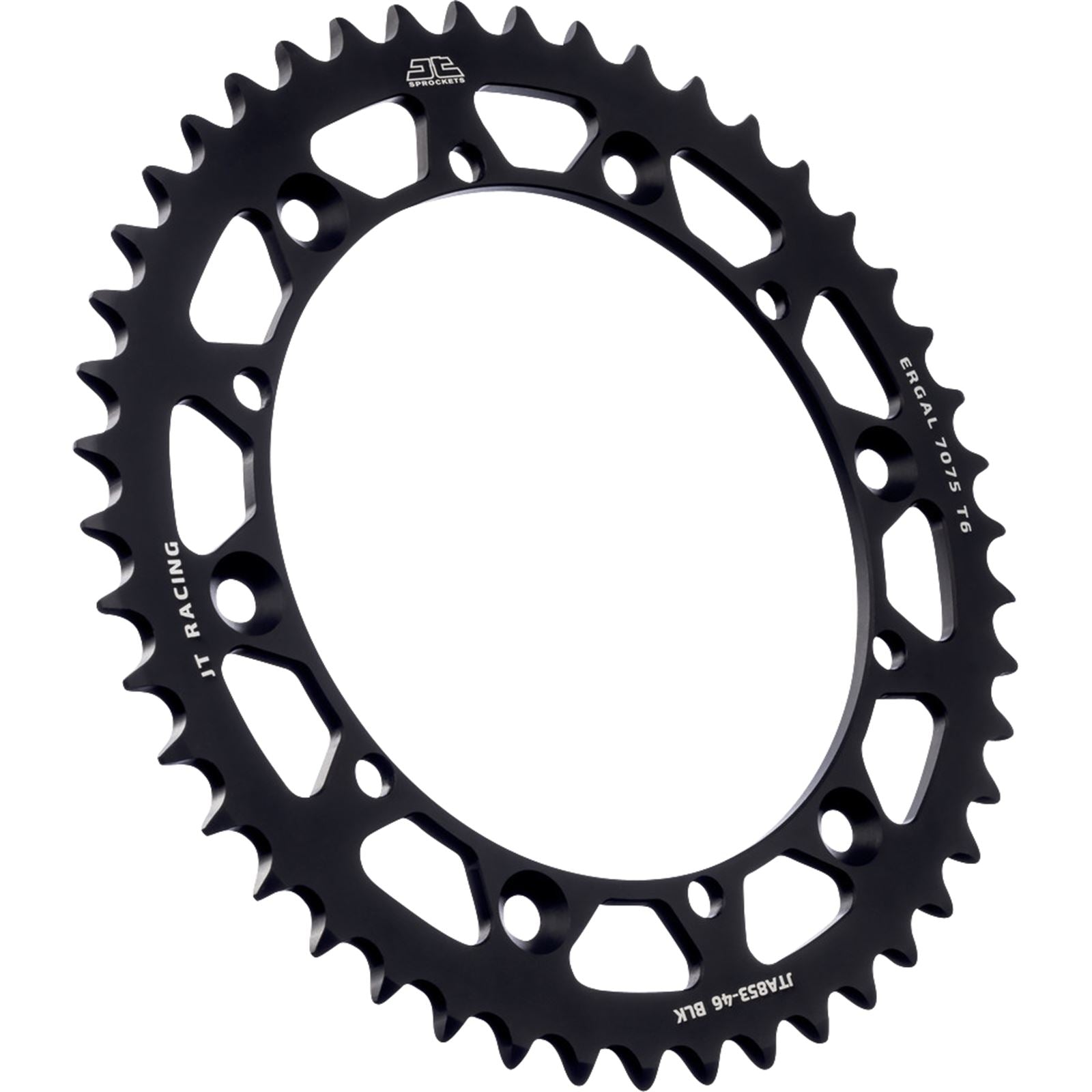 JT Sprockets Rear Sprocket for Yamaha - Black - 46-Tooth JTA853.46BLK_1089661