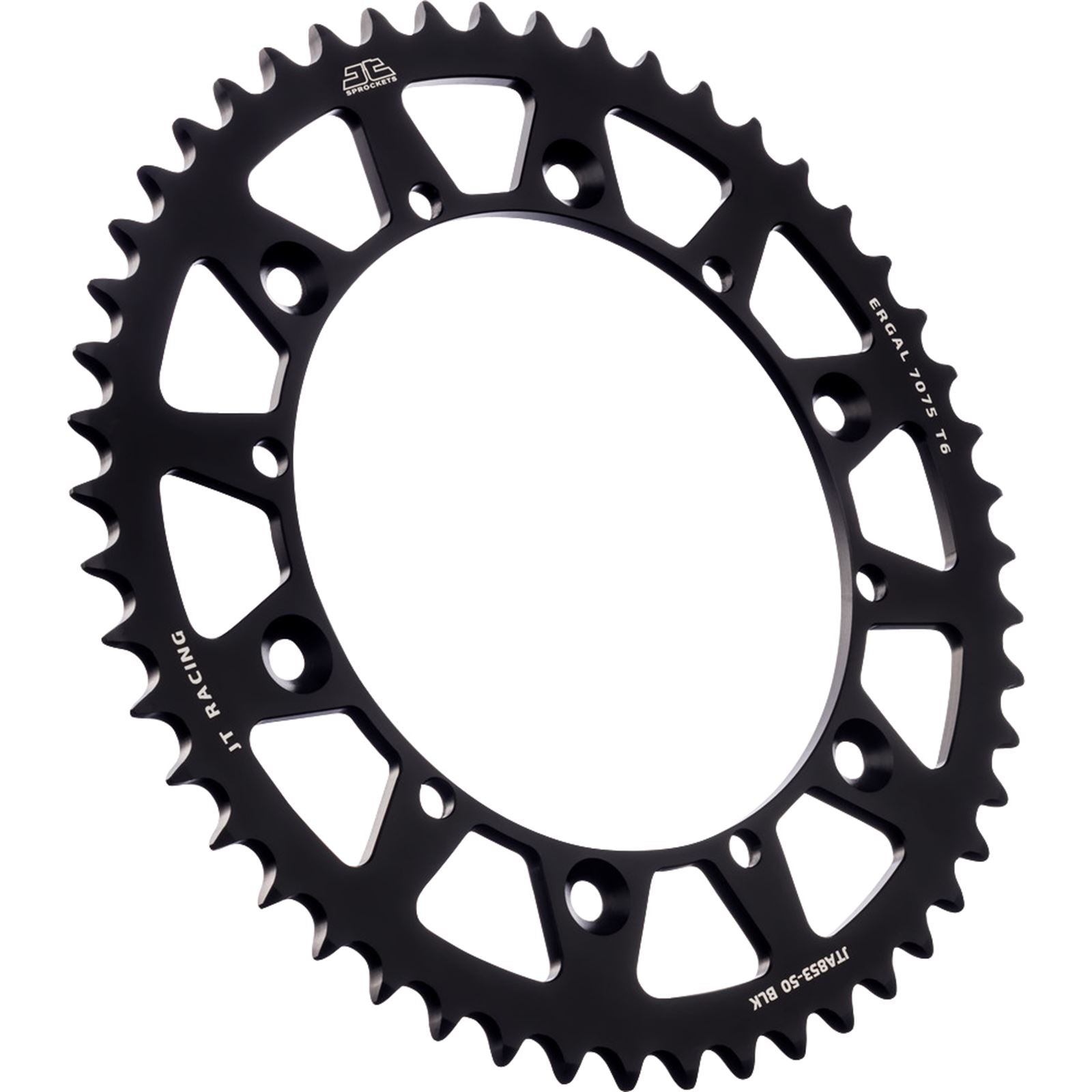 JT Sprockets Rear Sprocket - Black - 50 Tooth for Yamaha JTA853.50BLK_1096289