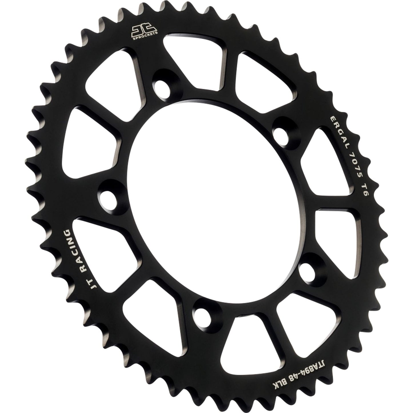 JT Sprockets Rear Racelite Sprocket - Aluminum 48T-420 - Black for Husqvarna/KTM JTA894.48BLK_1089670