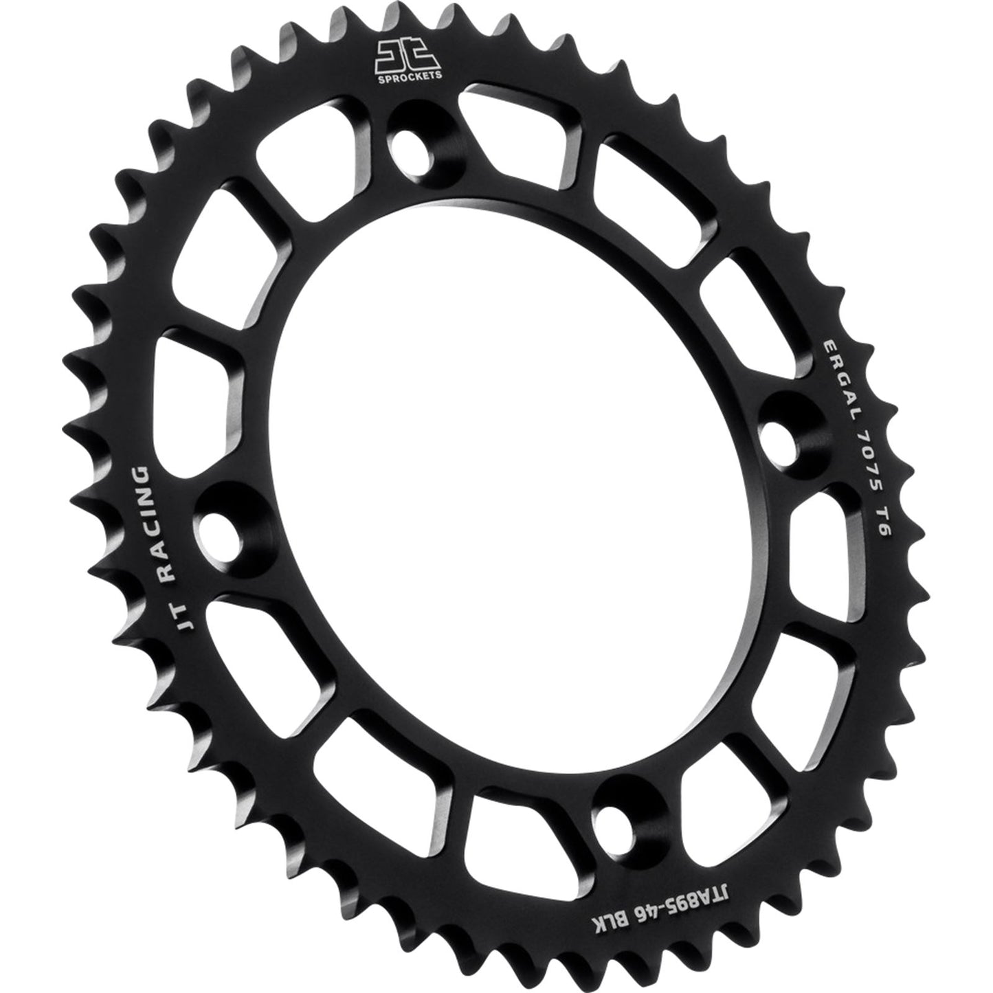 JT Sprockets Rear Sprocket - Black - 46 Tooth for KTM/Husqvarna JTA895.46BLK_1089671