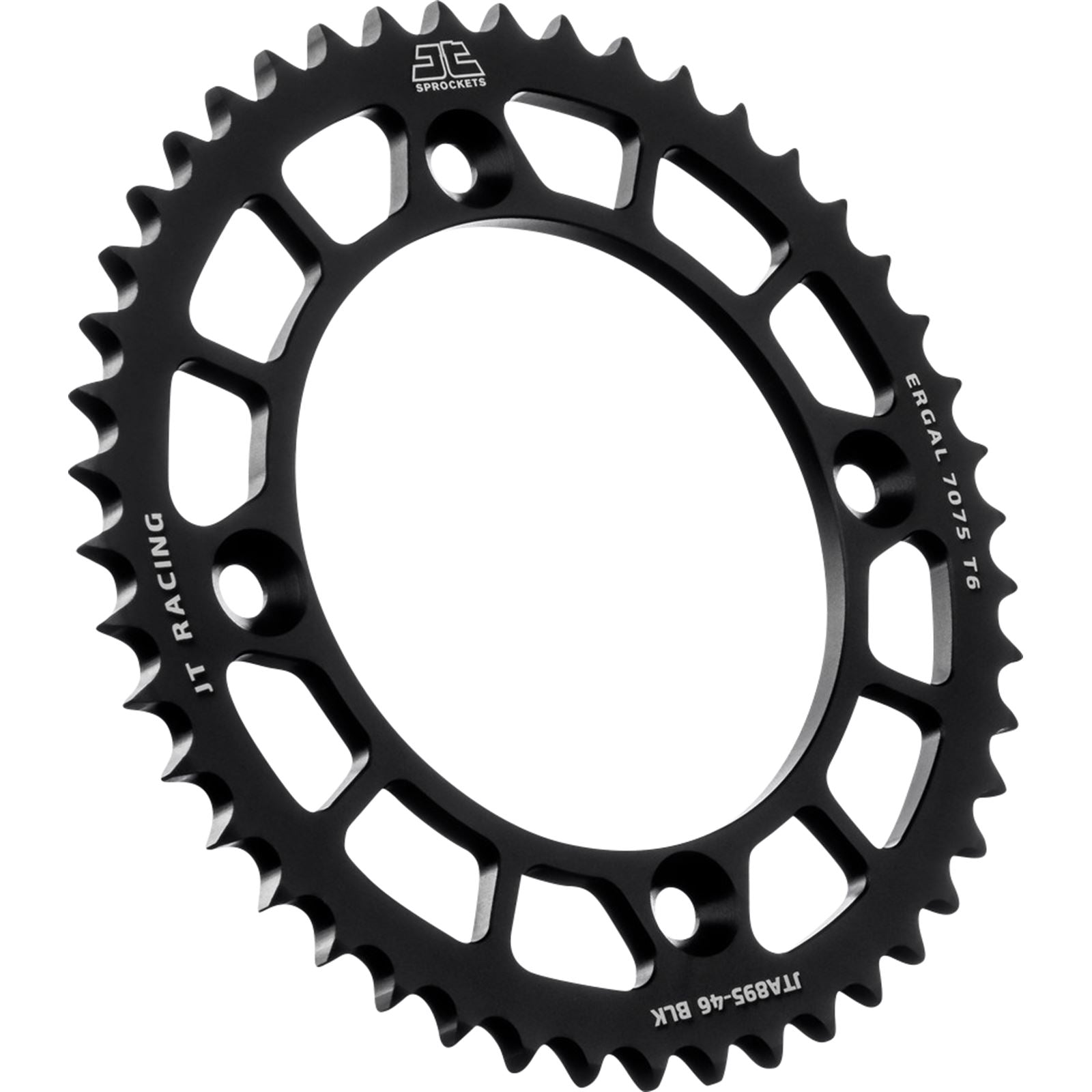 JT Sprockets Rear Sprocket - Black - 46 Tooth for KTM/Husqvarna JTA895.46BLK_1089671