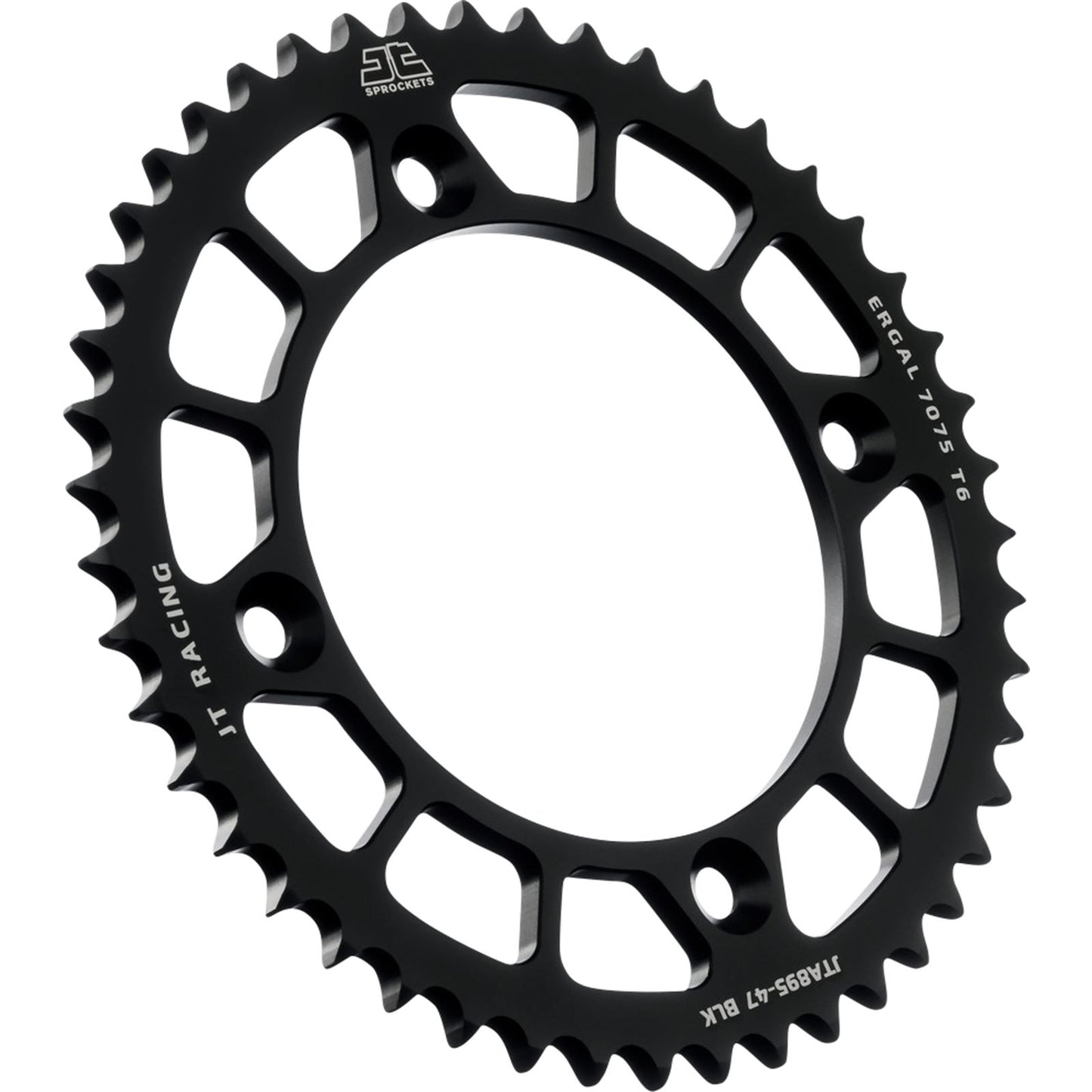 JT Sprockets Rear Sprocket - Black - 47 Tooth for KTM JTA895.47BLK_1089672