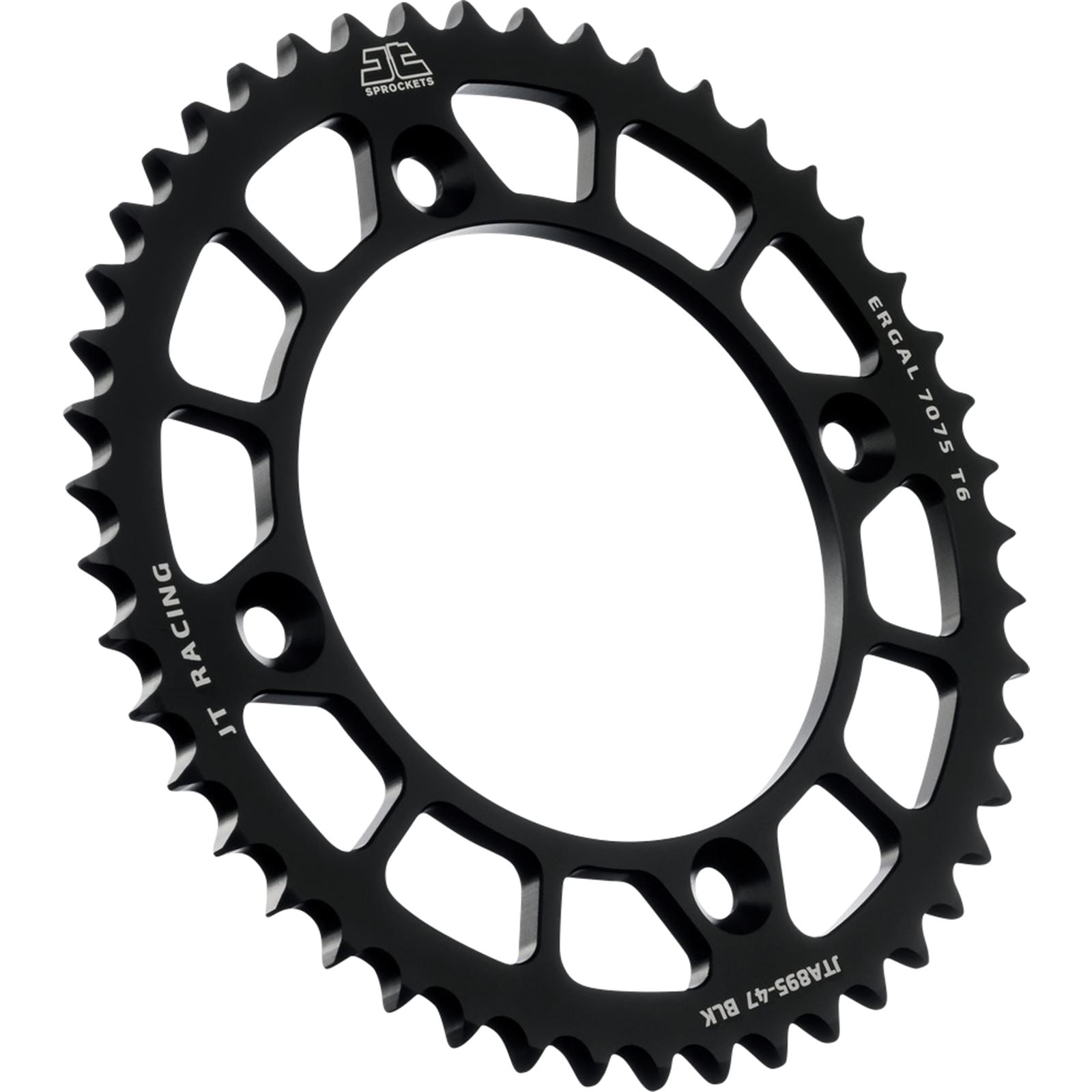 JT Sprockets Rear Sprocket - Black - 47 Tooth for KTM JTA895.47BLK_1089672