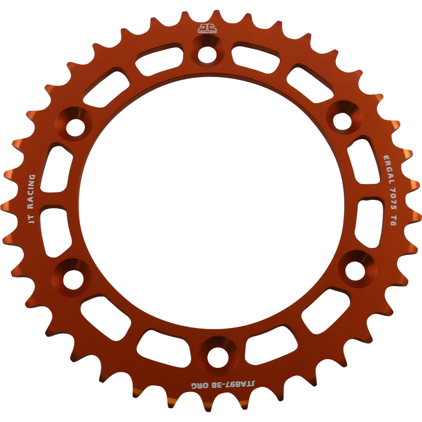 JT Sprockets Rear Sprocket - Orange - 38 Tooth JTA897.38ORG_1051483