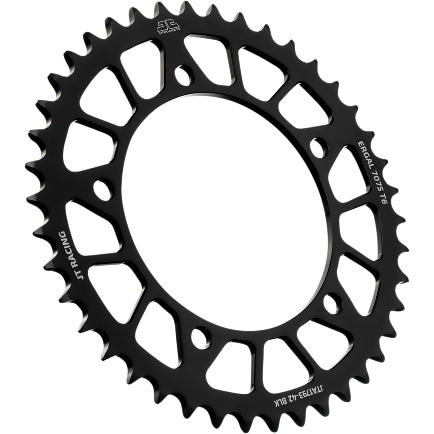 JT Sprockets Rear Sprocket For Suzuki - Black - 42-Tooth JTA1793.42BLK_1089677